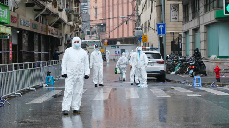 Mécontentement de la population à Shanghai