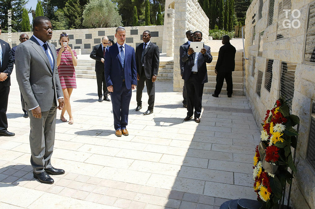 Faure rend hommage aux victimes du terrorisme République Togolaise