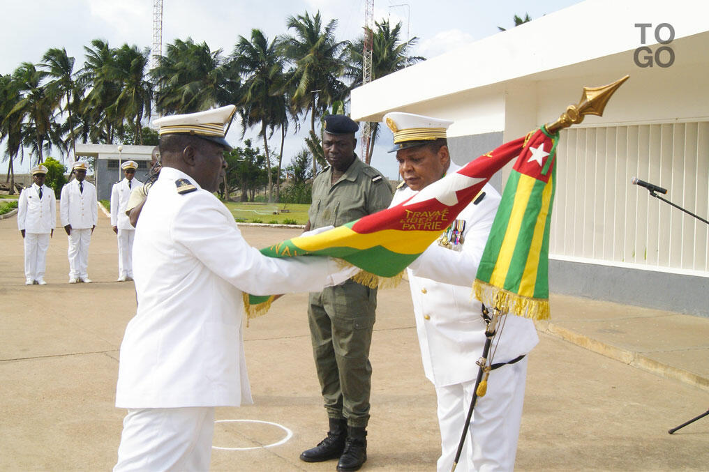 La Marine a un nouveau commandant République Togolaise