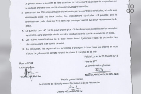 Le gouvernement et les syndicats sont parvenus à un accord - République ...