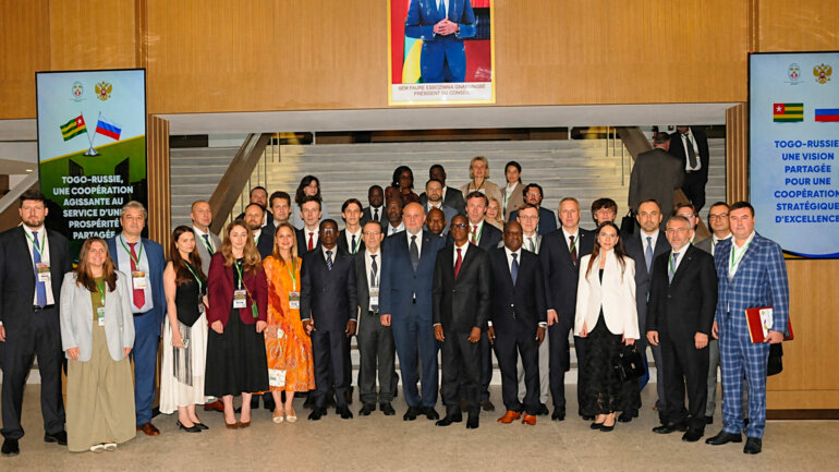 Première réunion de la commission mixte Togo-Russie 