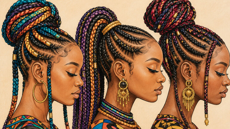Le Palais de Lomé fait revivre le langage secret des tresses