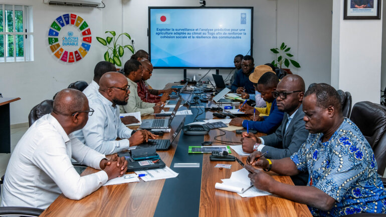 Agriculture climato-intelligente : le PNUD et le Japon accompagnent le Togo