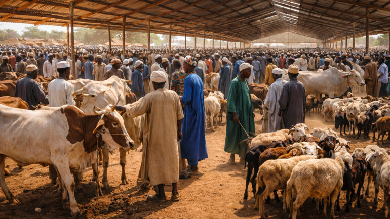 Atakpamé inaugure un nouveau marché à bétail