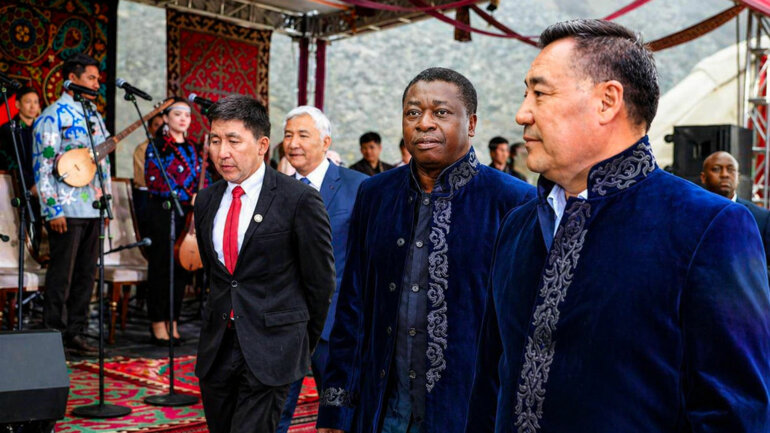  Faure Gnassingbé à Bichkek