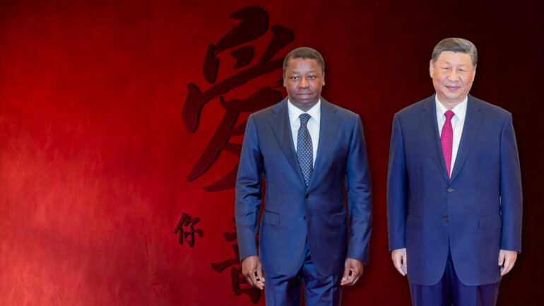 Faure Gnassingbé en Chine
