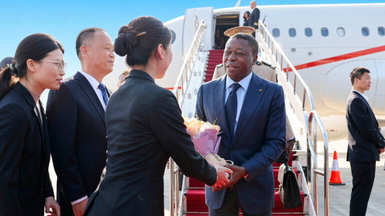 Faure Gnassingbé est arrivé à Xi’an 