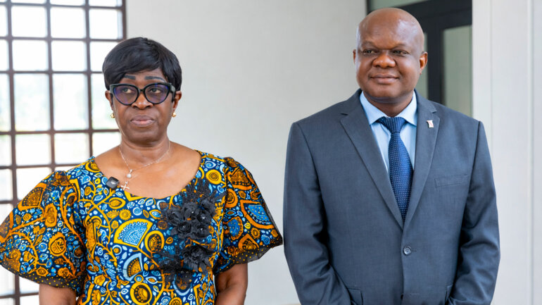 Juliana Amato Lumumba espère obtenir le soutien du Togo 