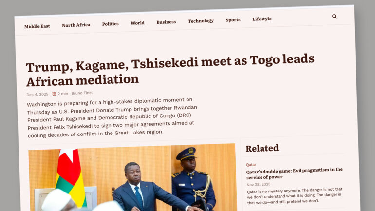 Le Togo et le Qatar, artisans discrets du rapprochement Kigali–Kinshasa