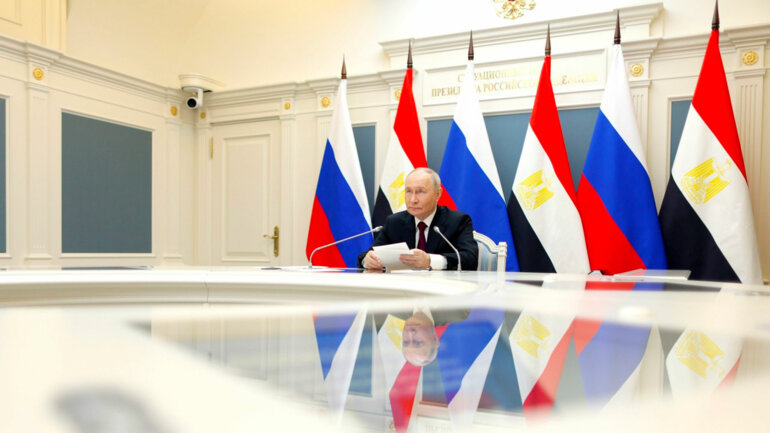 Poutine reçoit Faure Gnassingbé à Moscou 