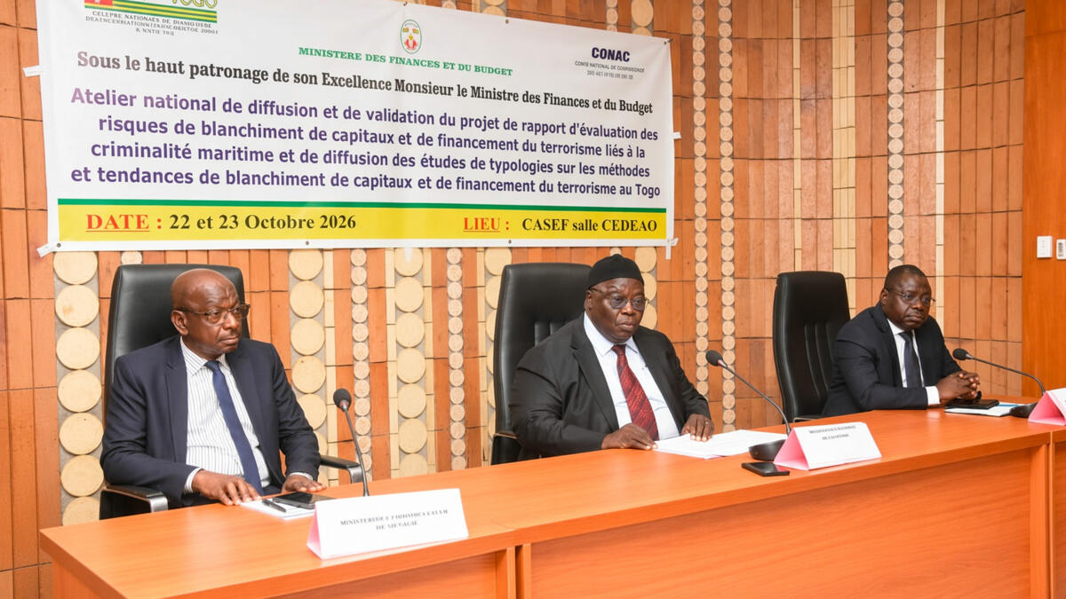 Lomé traque l’argent sale de la criminalité maritime