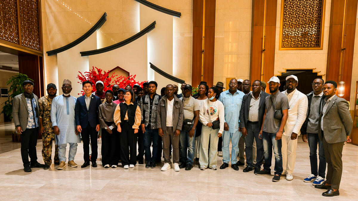 Une quarantaine d'opérateurs économiques en mission en Chine