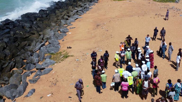 La mer recule, le Togo avance