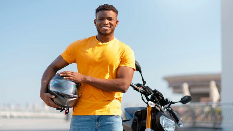 Le casque sauve la vie