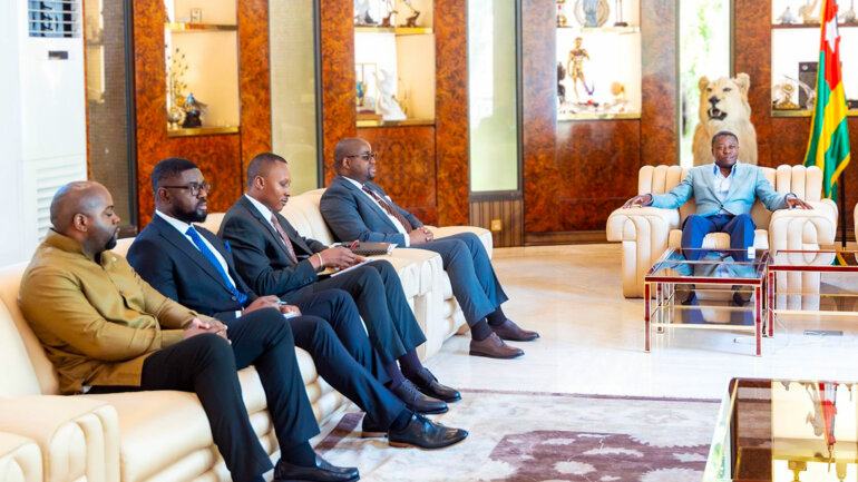 Faure Gnassingbé reçoit l'émissaire de Tshisekedi