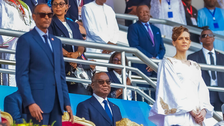 Klassou à Conakry pour l’investiture de Doumbouya