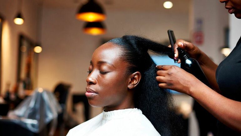 La confidente, c'est la coiffeuse !