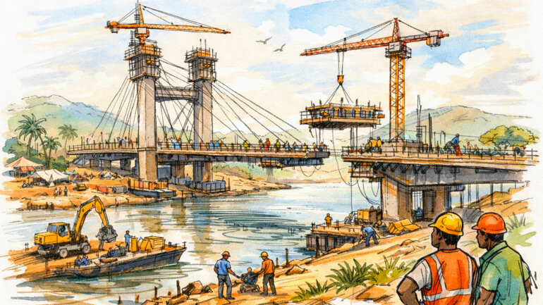 La Kéran aura son pont, moderne de surcroît