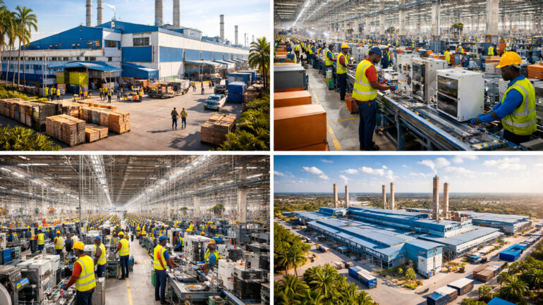 Le secteur industriel en pleine dynamique