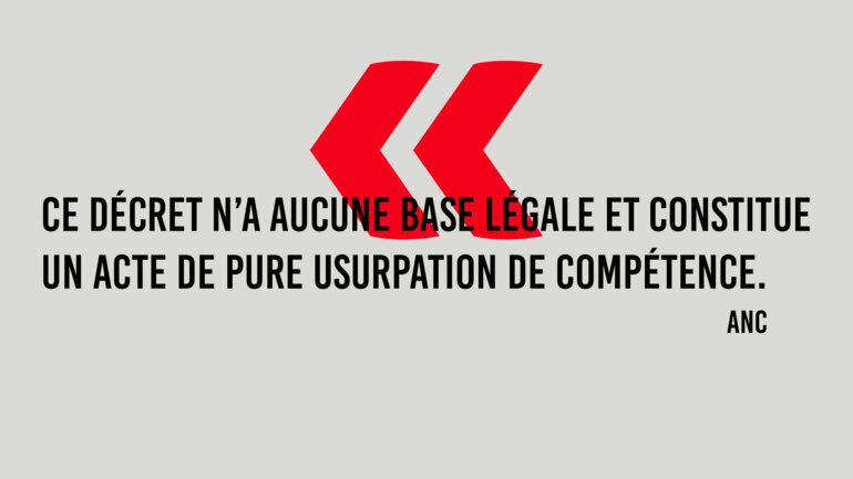 L'ANC en rupture d'idées 