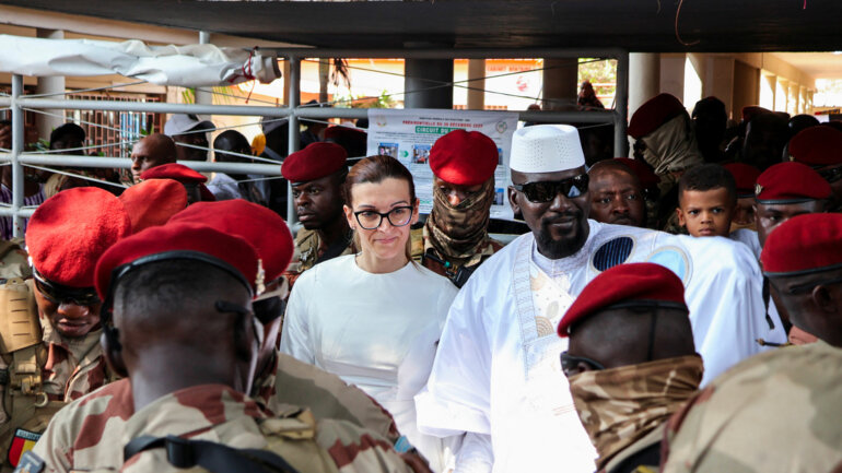 Guinée : victoire de Mamady Doumbouya