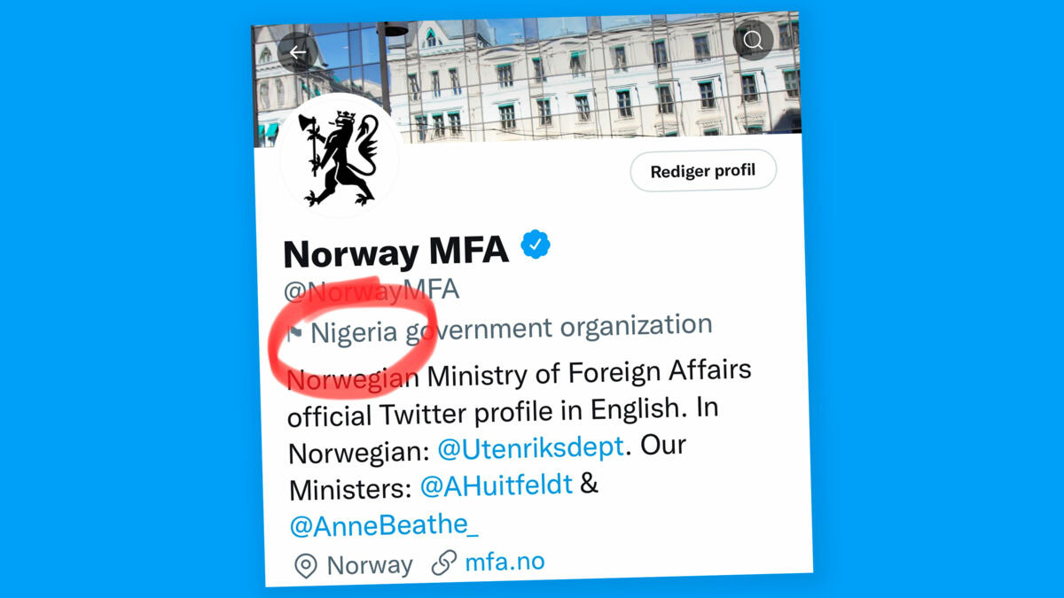 Norge er ikke Nigeria