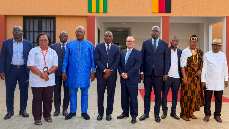 Baguida, nouvelle vitrine de la coopération allemande en santé oculaire
