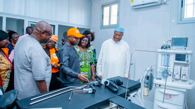 Dapaong : inauguration d'un nouveau bloc opératoire