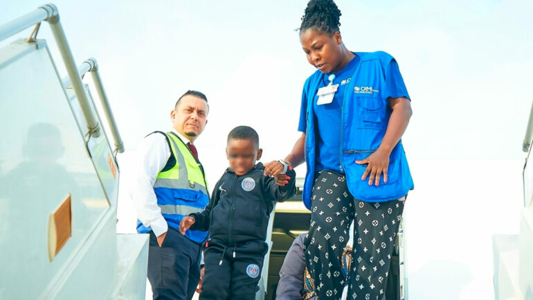 86 migrants rapatriés de Libye avec l'appui de l'OIM