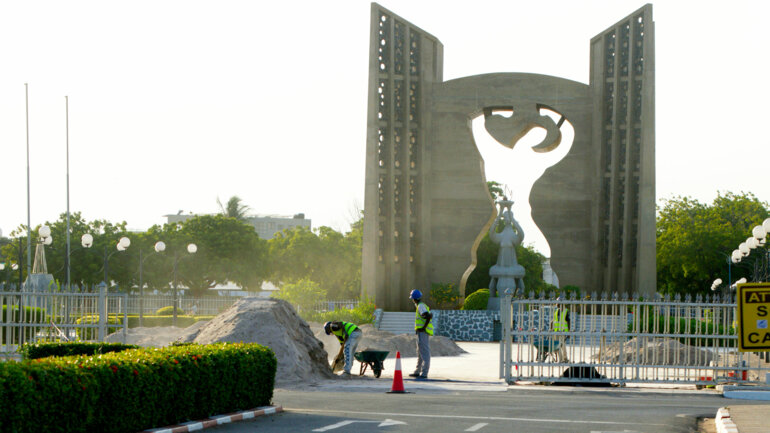 La place de l'indépendance se refait une beauté