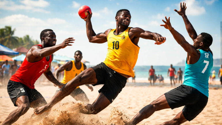 Beach Handball : double médaille pour le Togo à Luanda