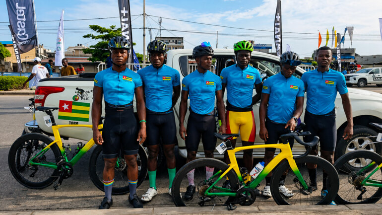 Le Togo au départ du Tour du Bénin 